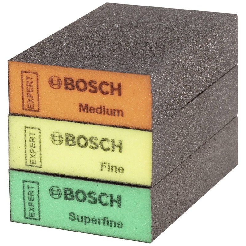 S471 Sanding block 3 pc(s) 69 x 97 x 26 mm, M, F, SF