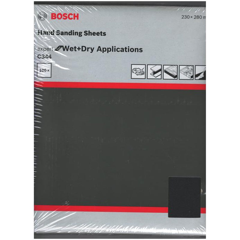 Sanding Sheet C344 | 230x280mm G100 -100pcs
