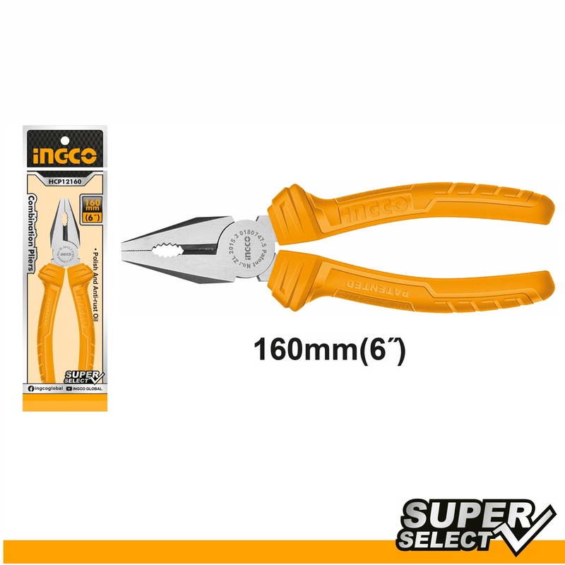 Ingco HCP12160 Combination Pliers 6"