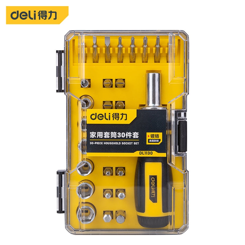 Deli Precision Screwdriver Set 30 Pieces | DL1130