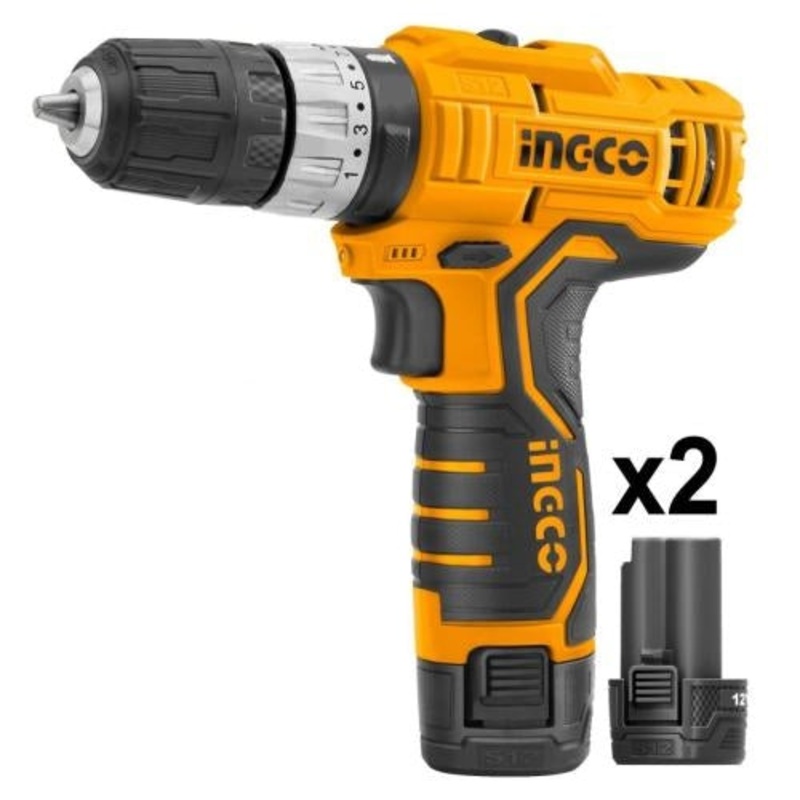 Ingco CDLI12328 Lithium-Ion Cordless Drill 20Nm