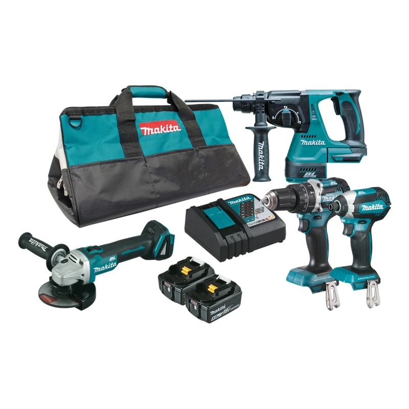 18V 4 PIECE BRUSHLESS COMBO LI-ION (LF)