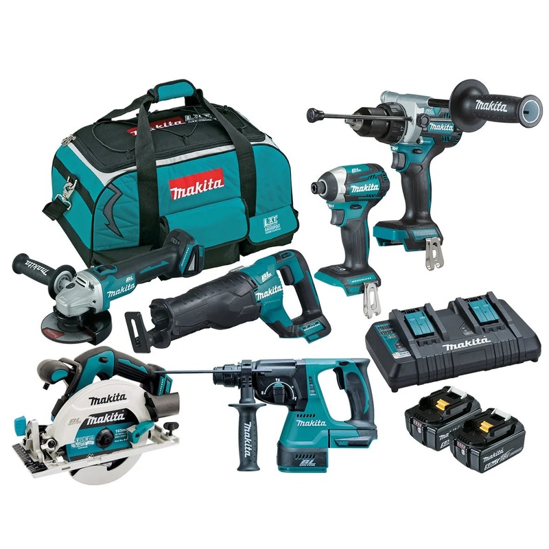 18V BRUSHLESS 6 PIECE COMBO LI-ION