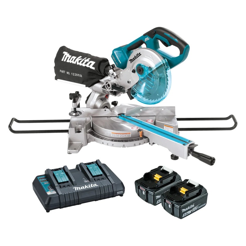 18V X 2 BRUSHLESS SLiDE COMPOUND SAW KIT DLS714PT2
