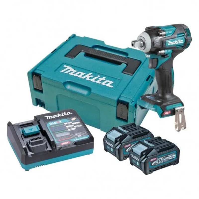 40V Max Brushless 1/2" Pin Detent Impact Wrench Kit