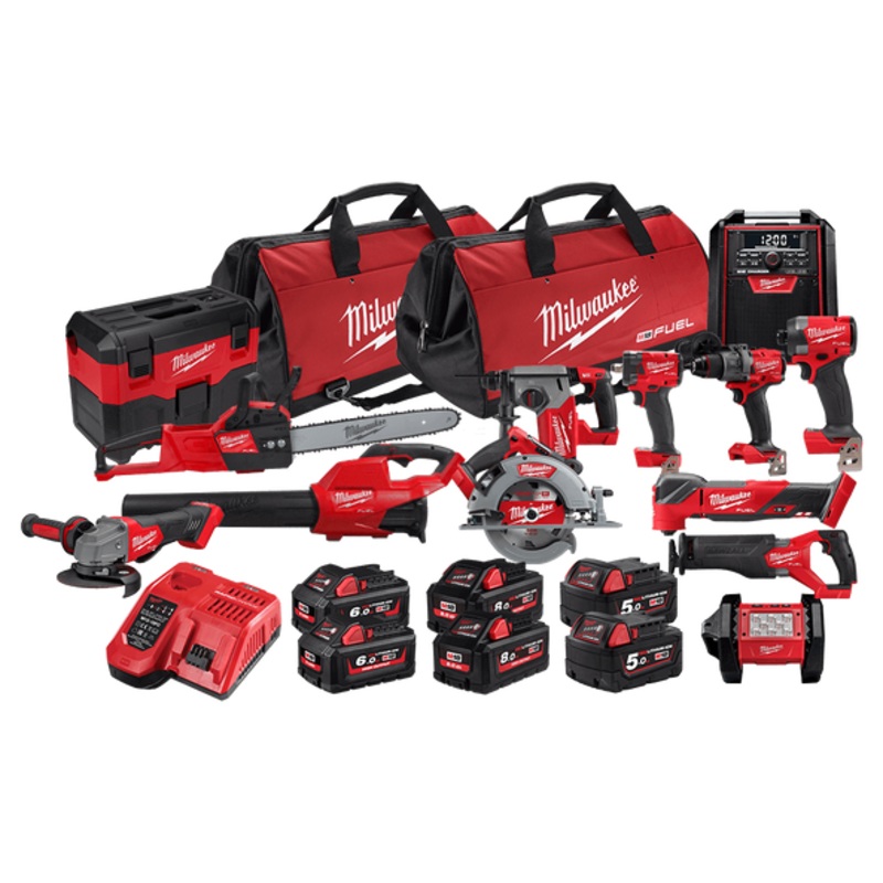 M18 FUEL 13 PIECE POWER PACK 13A3 M18FPP13A35686B (In-store pick up only)