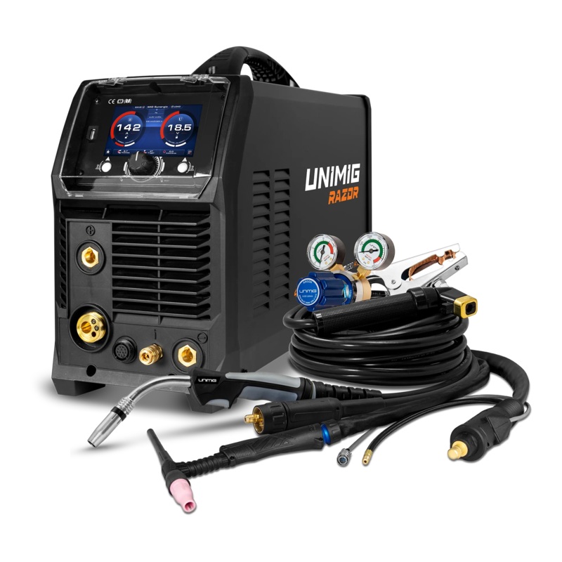UNIMIG RAZOR MULTI 230 AC/DC MIG/TIG/STICK WELDER
