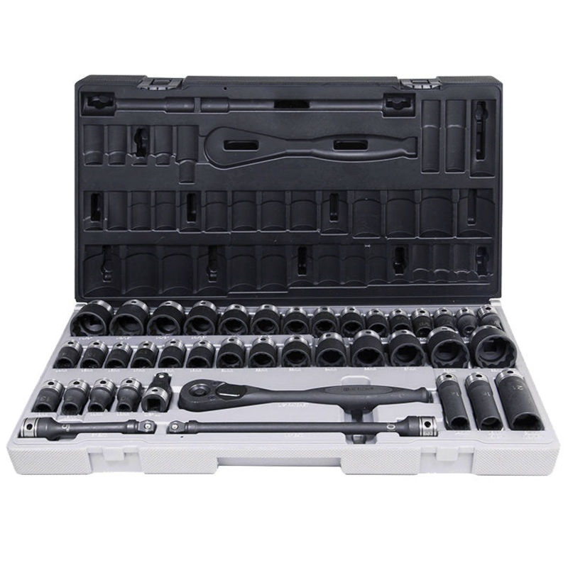 Impact Tool 40 Piece 1/2 Drive 12-Point dual purpose socket set