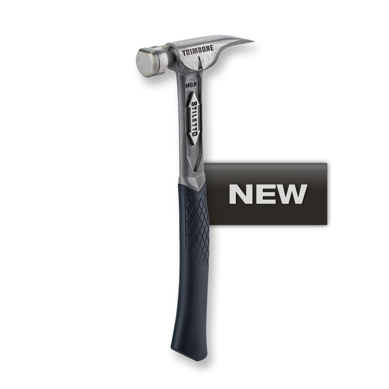 Stiletto 10oz TRIMBONE Smooth/Curve Titanium hammer