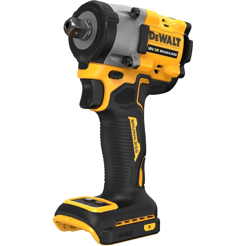 DeWalt 18V XR Brushless 1/2" Detent Pin Compact Impact Wrench - Bare Unit
