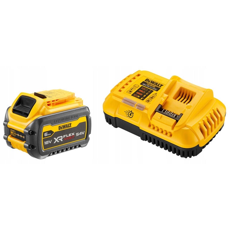 DeWALT 6.0Ah Flexvolt Battery And Charger Starter Kit DCB118T1