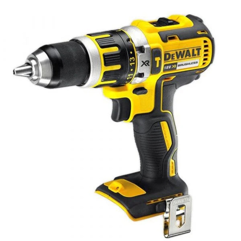 DeWALT DCD795N-XE 18V XR Lithium-Ion Brushless Compact 2 Speed Hammer Drill Driver  Tool Only