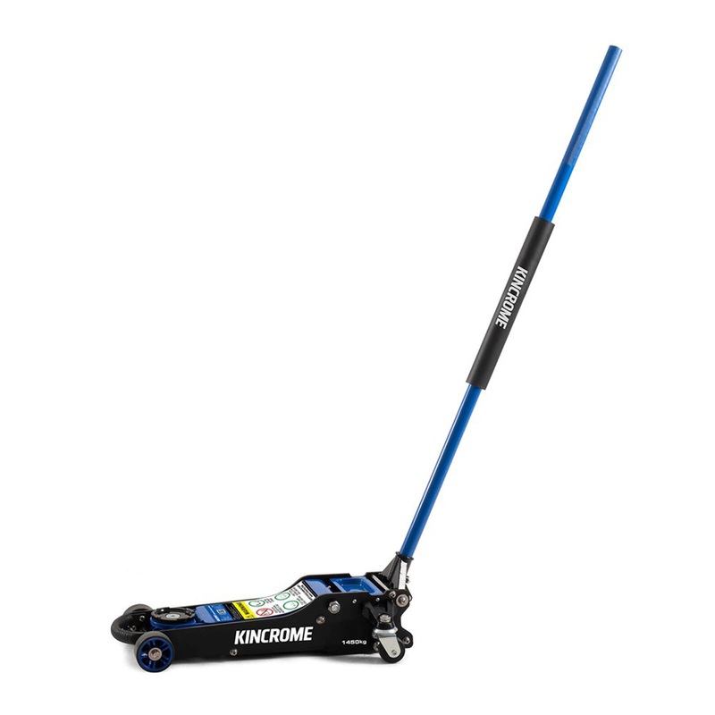 Kincrome Aluminium Body Racing Jack - Rapid Lift 1,450kg K12163 (Instore pickup only)