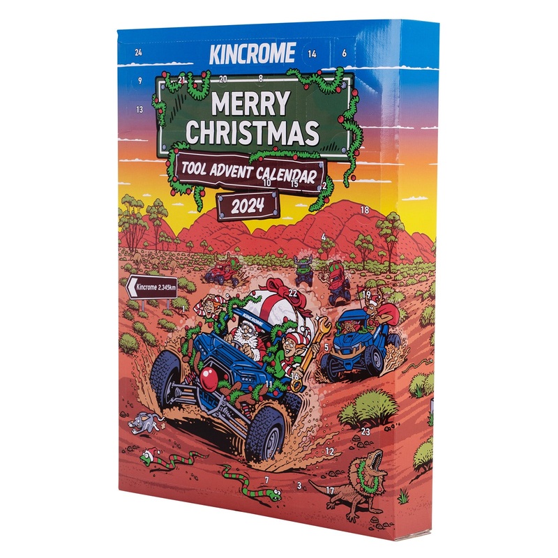 Kincrome Christmas Tool Advent Calendar 2024 - Australia