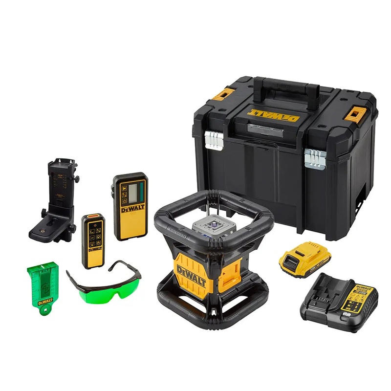 Dewalt 18V XR Green Rotary Laser - 1 X 2Ah DCE079D1G-XE (FREE SHIPPING)