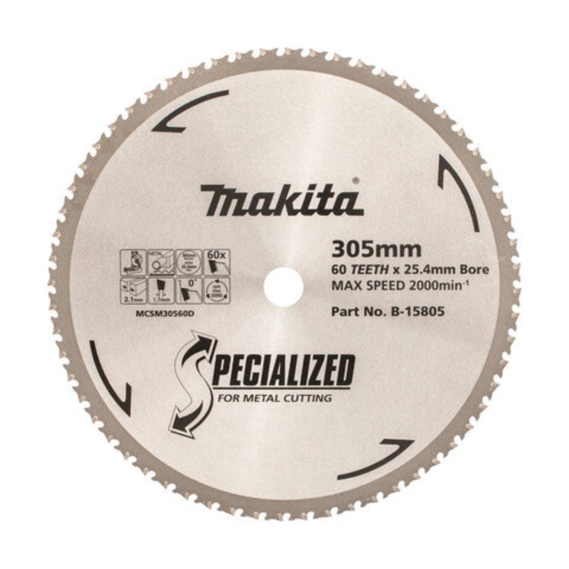 Makita 305mm 60T Metal Cut Blade #B-15805
