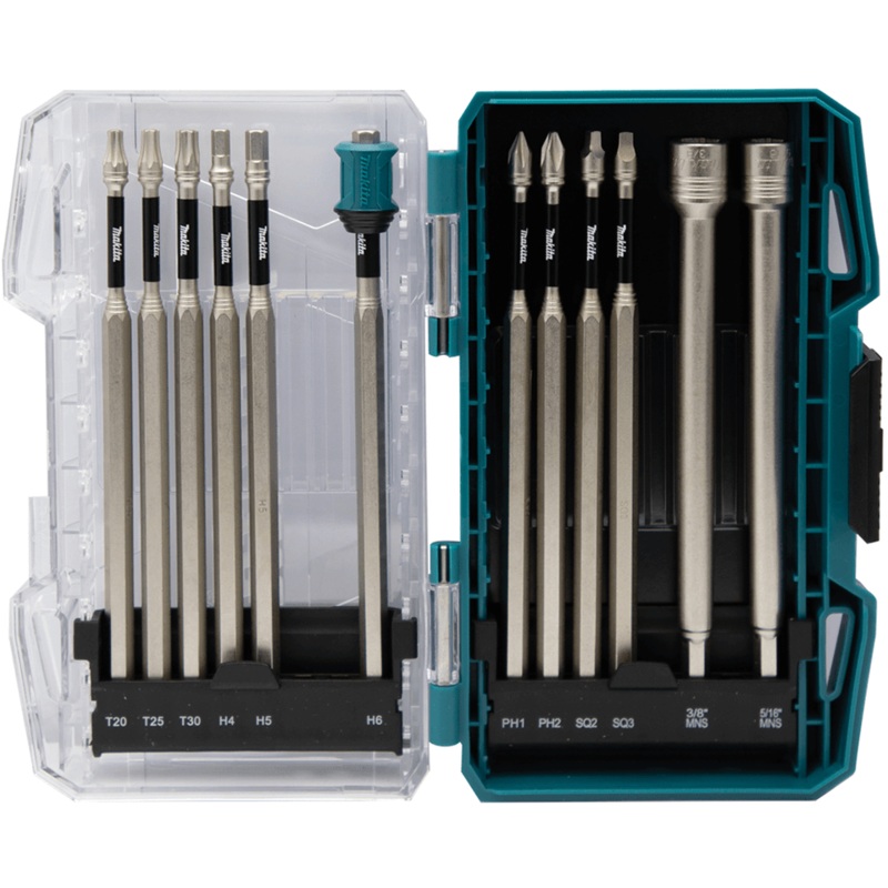 Makita 13pc impact bit set XPS 150mm long E-25074