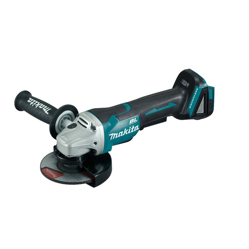 Makita 18V Mobile Brushless 125mm Paddle Switch Angle Grinder DGA508Z