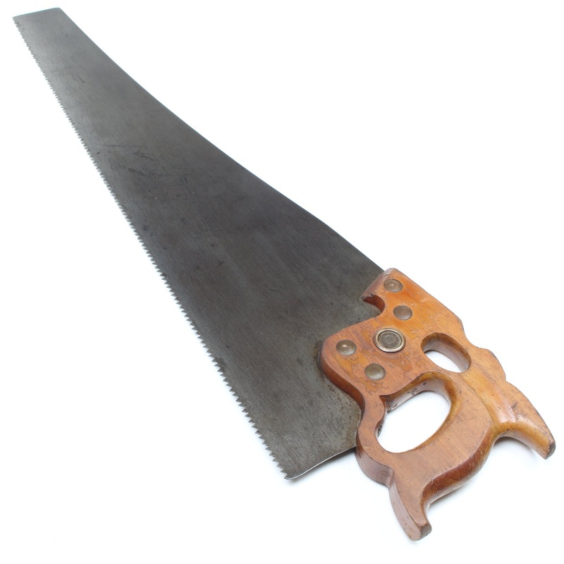 Disston D8 Thumb-hole Saw - 28 - 6tpi (Apple)