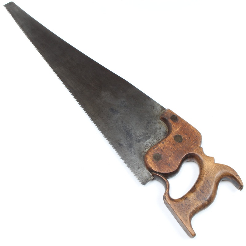 Old Hand Saw - 22 - 7tpi (Beech)