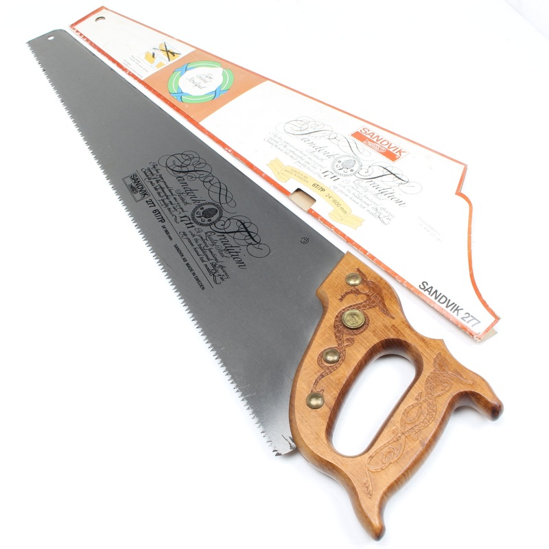 Sandvik Hand Saw No 277  24- 6tpi (Beech)