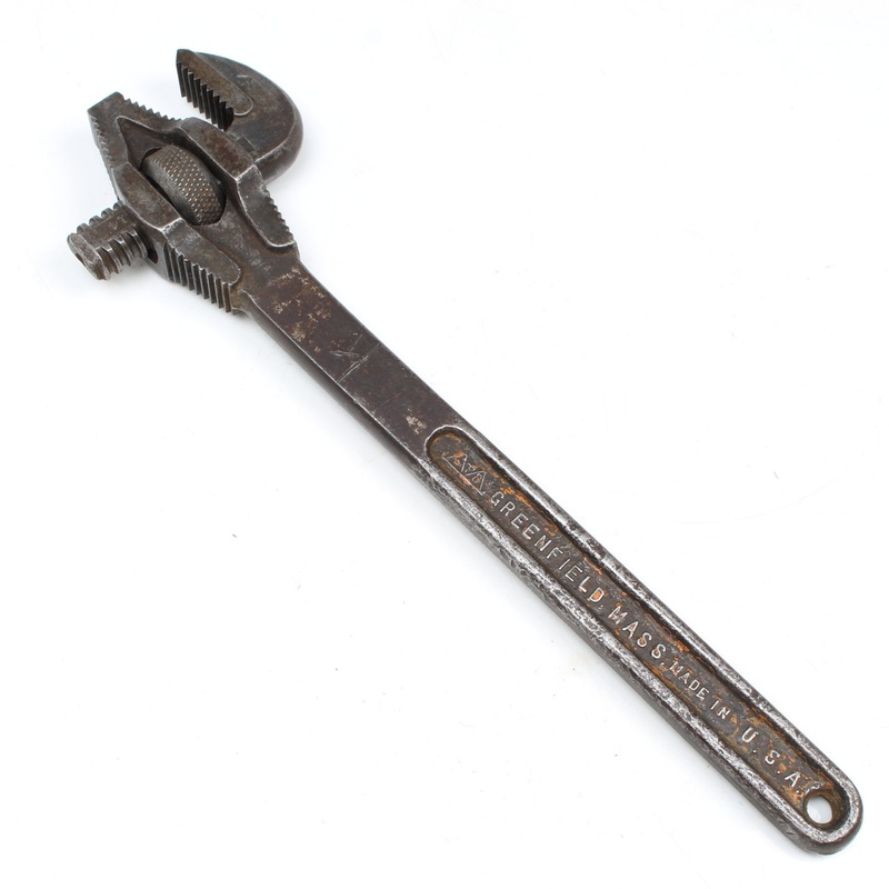 Old Greenfield 'Little Giant' Adjustable Wrench - 14" (USA)