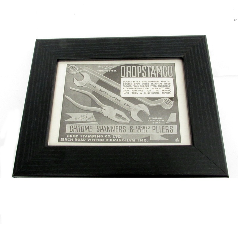 1950's Framed DropStamco Picture - Size: A6