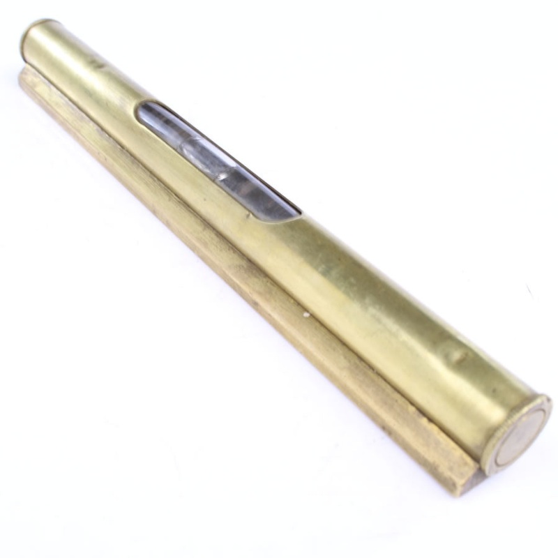 Brass Level - Clear Bubble - 6 Inch