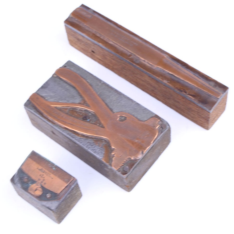 Disston, Spear & Jackson and Starrett Printing Blocks - UK ONLY