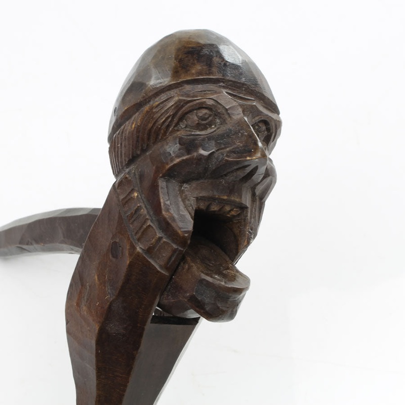 Hand Carved Nut Crackers - Night Cap
