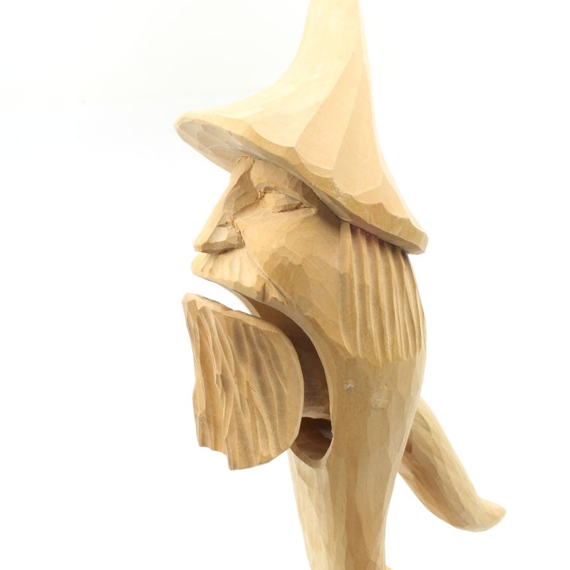 Hand Carved Nutcrackers - Wizard