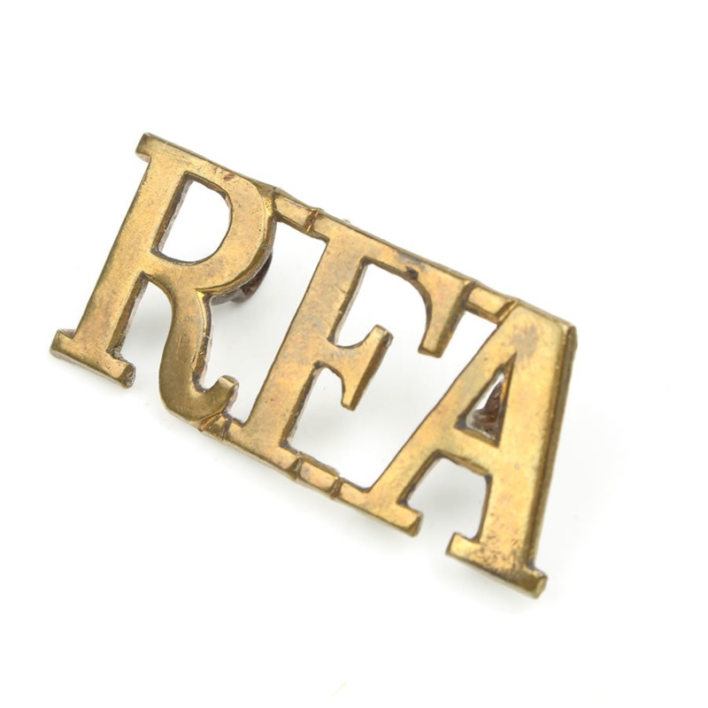 WW1 Royal Field Artillery R.F.A. Shoulder Title