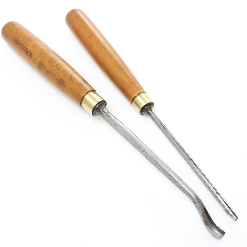 2 John Wilson Carving Tools (Beech, Boxwood)
