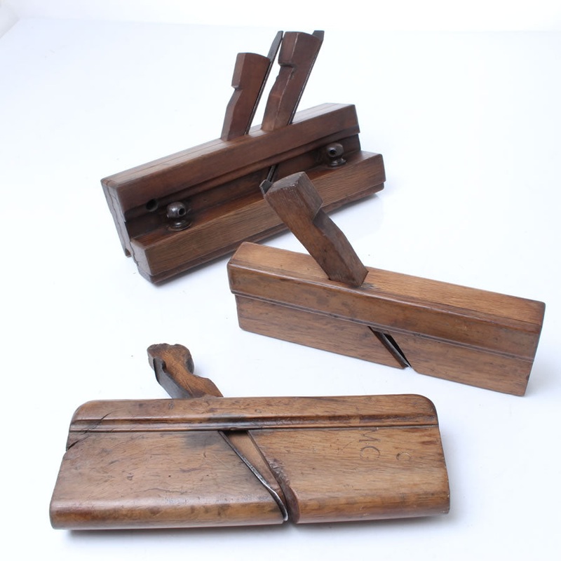 3x European Wooden Planes