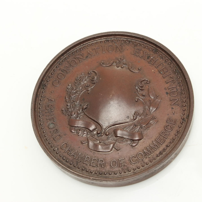Coronation Exhibition Commerce Medallion 1911