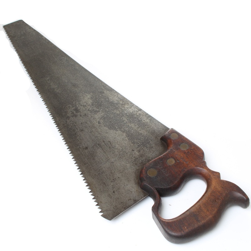 Old Alfred Ridge Hand Saw  24- 5 1/2tpi (Beech)