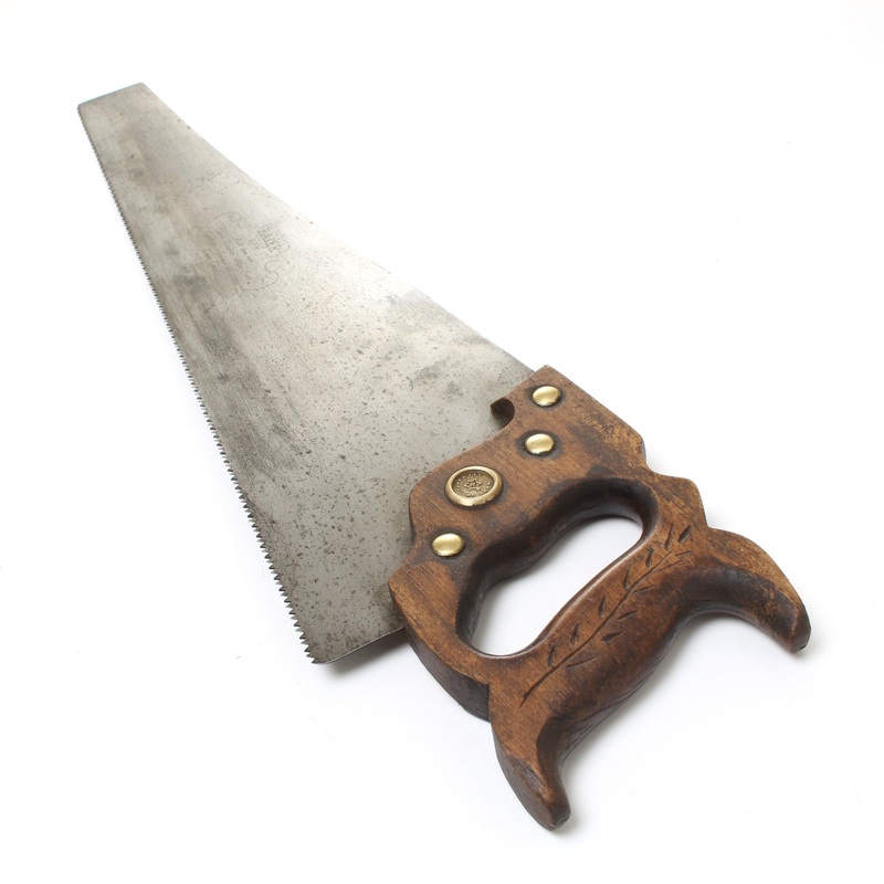 Baier Hand Saw No. E-106  24- 8tpi (Beech)