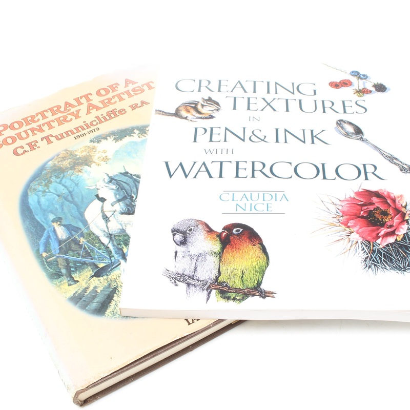 2x Painting Books