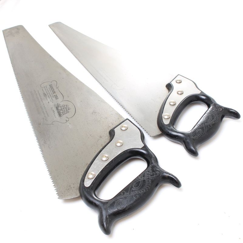2x Sandvik Hand Saws  22", 26