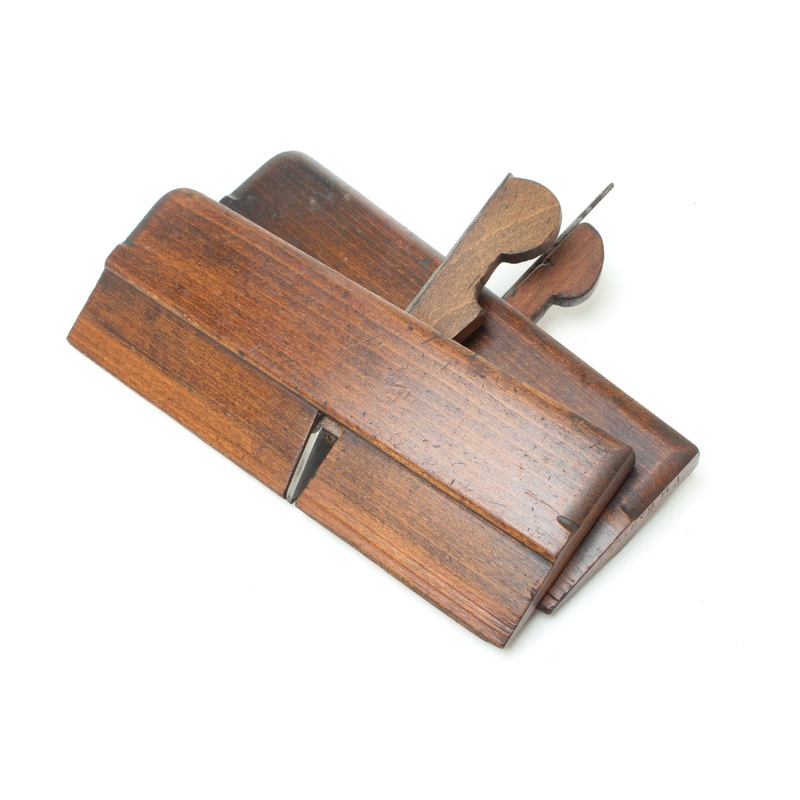 Old Nelson Wooden Side Rebate Planes Pair (Beech)