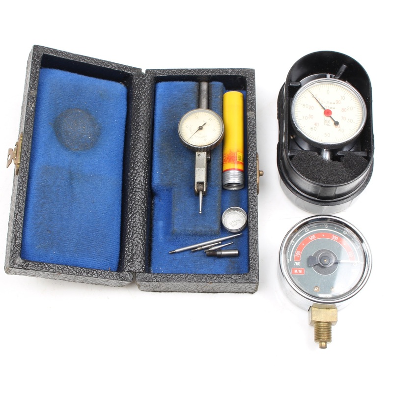 3x Old Dial Gauges / Gauges