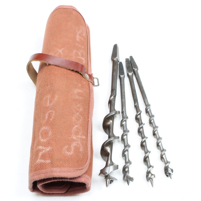 4x Whitehouse Twist Auger Drill Bits Set
