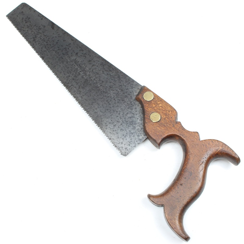 Old Bowdon (Sheffield) Tiny Hand Saw - 10 - 11tpi (Beech)