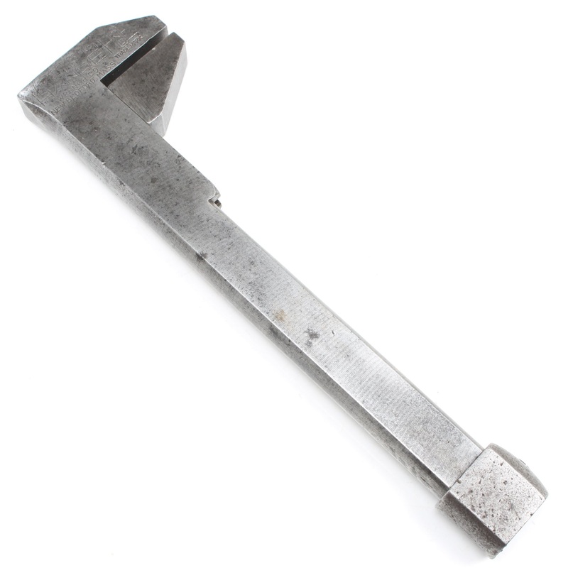 Old HANDE H & E Wrench Co Quick Adjust Wrench C.1921 (USA)
