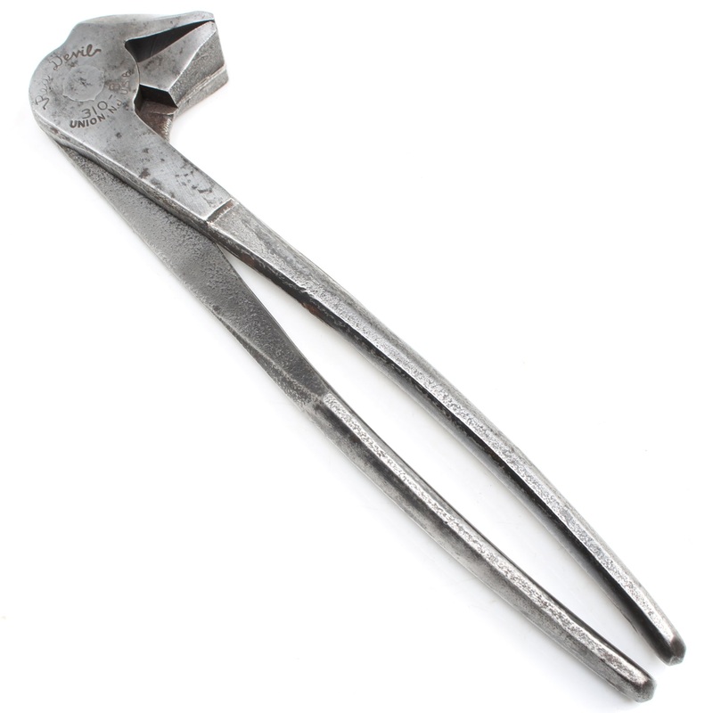 Old Unusual Red Devil Grips / Pliers (USA)