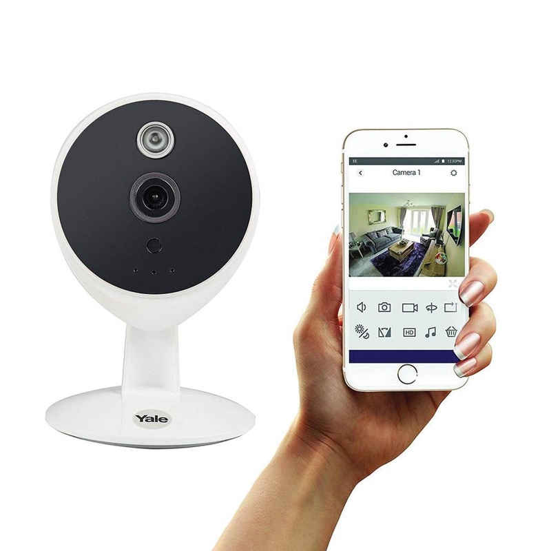 Yale Yale WIPC-301W smart IP camera - with pan tilt & zoom functionality-WIFI or 3G/4G connection
