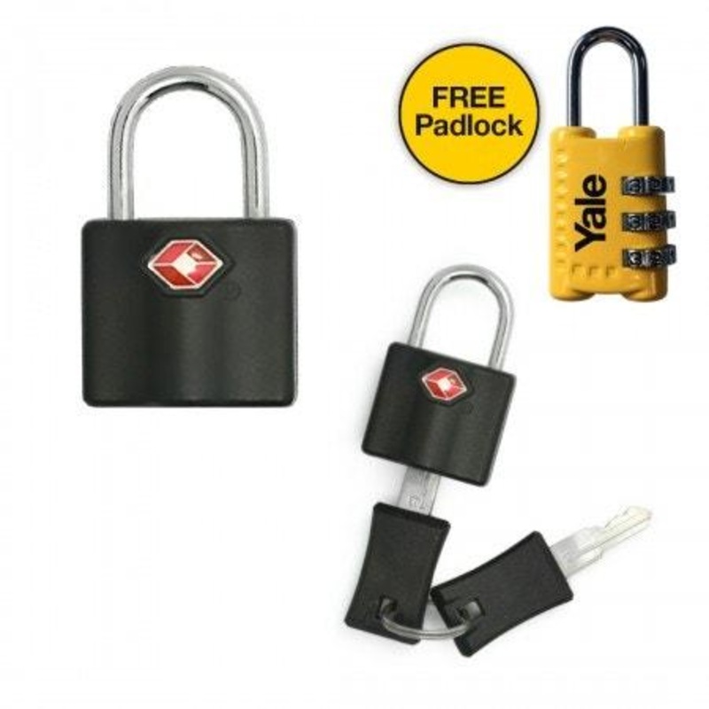 Yale YPROMO-TSA2-COMBO yale basic travel lock 3-in-1 pack
