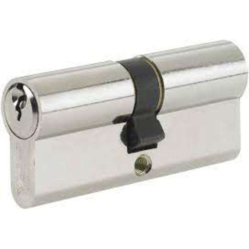 Union Euro cylinder lock stainless steel handle on plate-Ambassador-normal cylinder LS-140-85-SSS