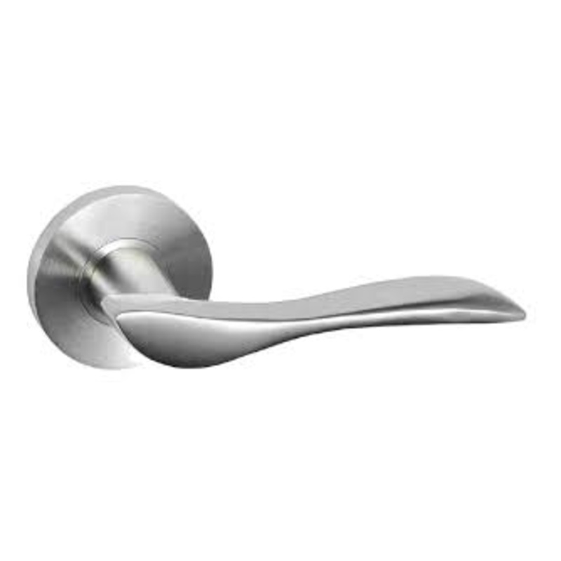 Union rose handles solid stainless lever handle LHS-RR-147-SSS