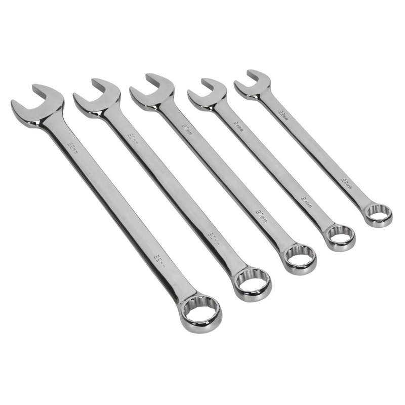 19pc Combination Spanner Set 6mm-24mm F001